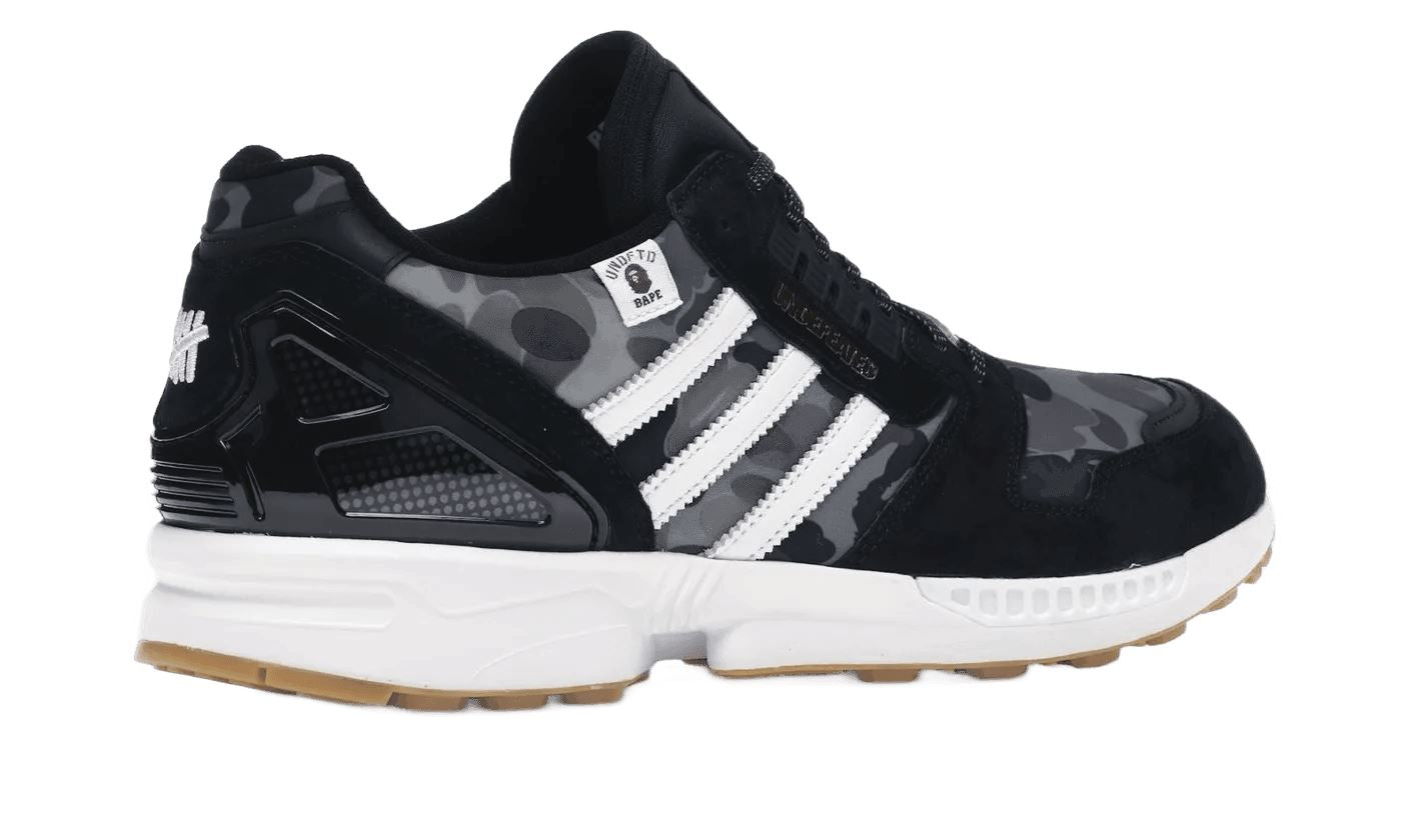 Adidas ZX 8000 Bape Undefeated Black