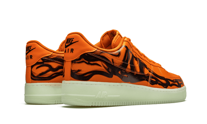 Nike Nike Air Force 1 Low Orange Skeleton Halloween (2020) - CU8067-800