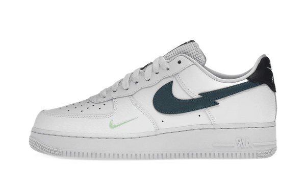 Air Force 1 Low Split Swoosh White Aquamarine - DJ6894-100