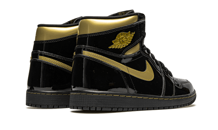 Air Jordan 1 High Black Metallic Gold - 555088-032 / 575441-032