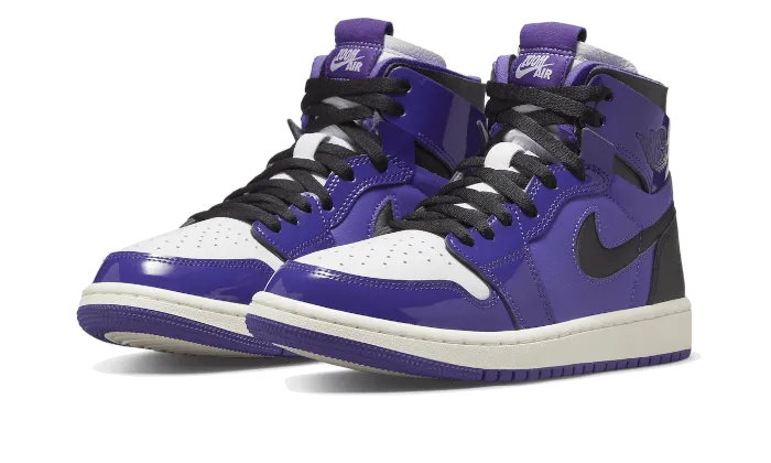 Air Jordan 1 High Zoom Air CMFT Court Purple Patent – limitierter Sneaker bei Shade Studios
