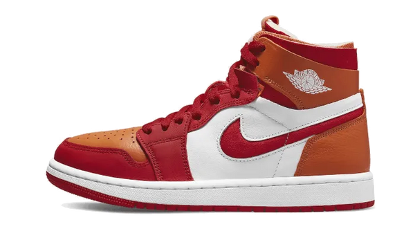 Air Jordan Air Jordan 1 High Zoom Air CMFT Fire Red Hot Curry - CT0979-603