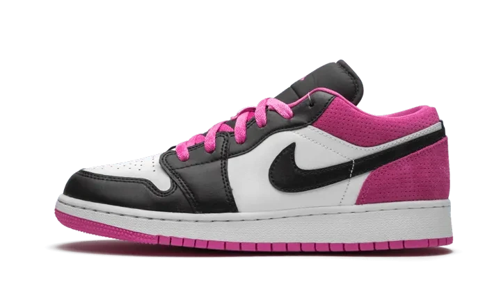 Air Jordan Air Jordan 1 Low Black Active Fuchsia - CK3022-005 / CT1564-005