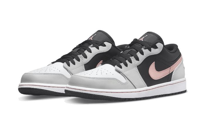 Air Jordan 1 Low Black Grey Pink - 553558-062 / 553560-062