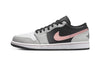 Air Jordan 1 Low Black Grey Pink - 553558-062 / 553560-062