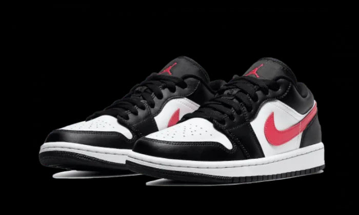 Air Jordan Air Jordan 1 Low Black Siren Red - DC0774-004