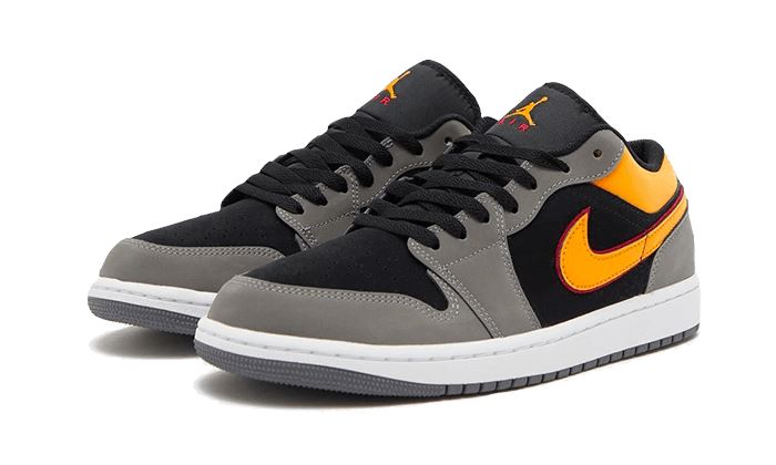 Air Jordan 1 Low Black Vivid Orange – limitierter Sneaker bei Shade Studios