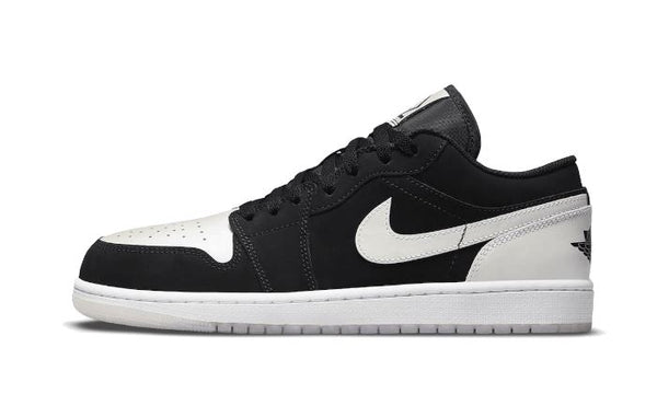 Air Jordan 1 Low Black White Diamond - DH6931-001