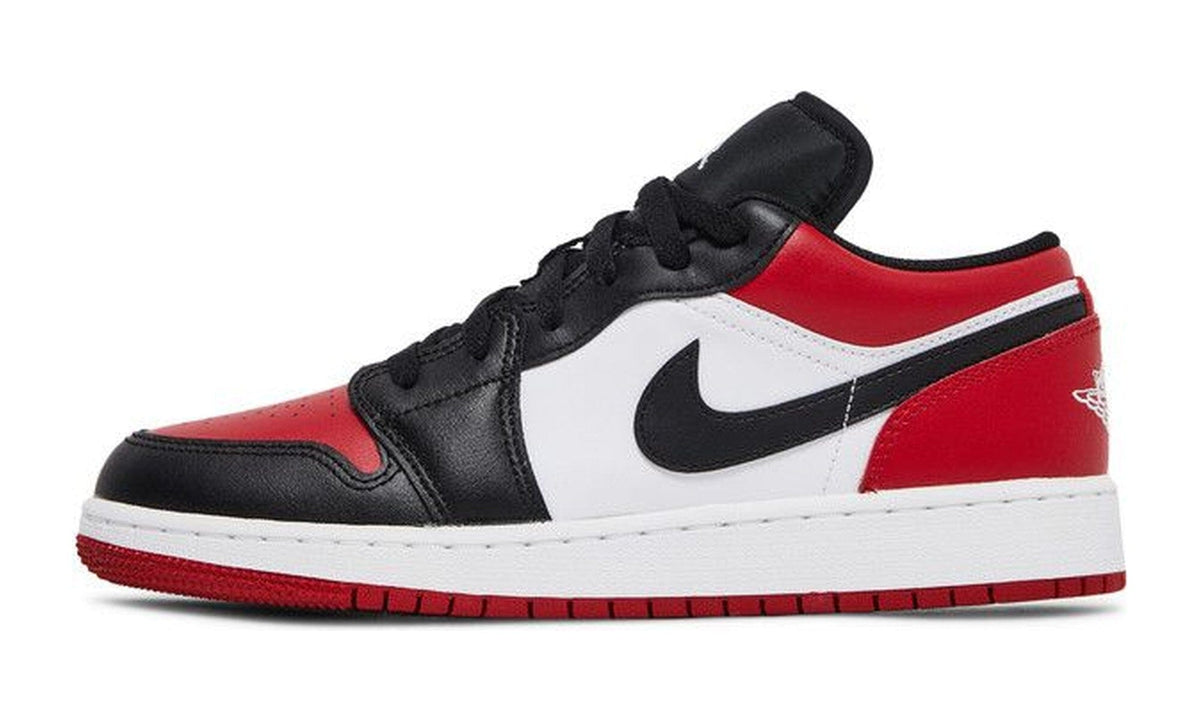 Air Jordan 1 Low GS Bred Toe