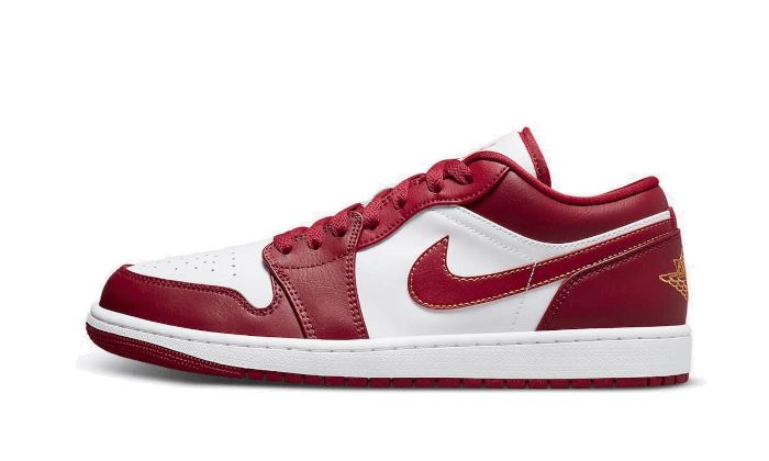 Air Jordan 1 Low Cardinal Red - 553558-607 / 553560-607