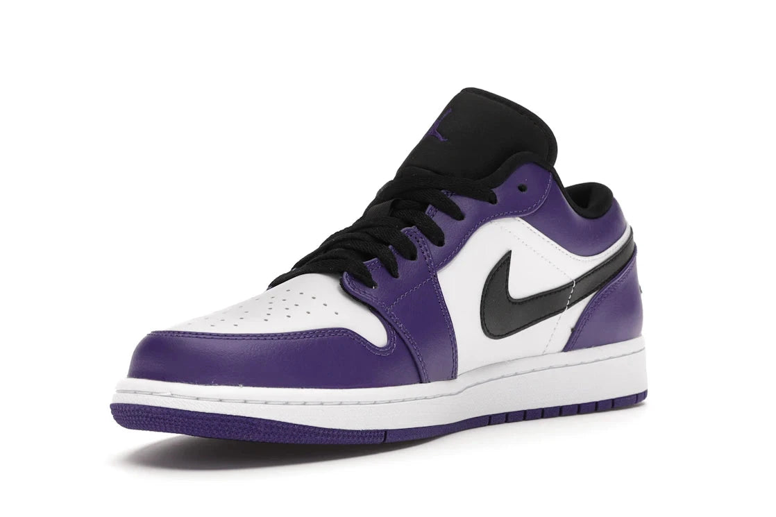 Air Jordan 1 Low Court Purple White - 553558-500