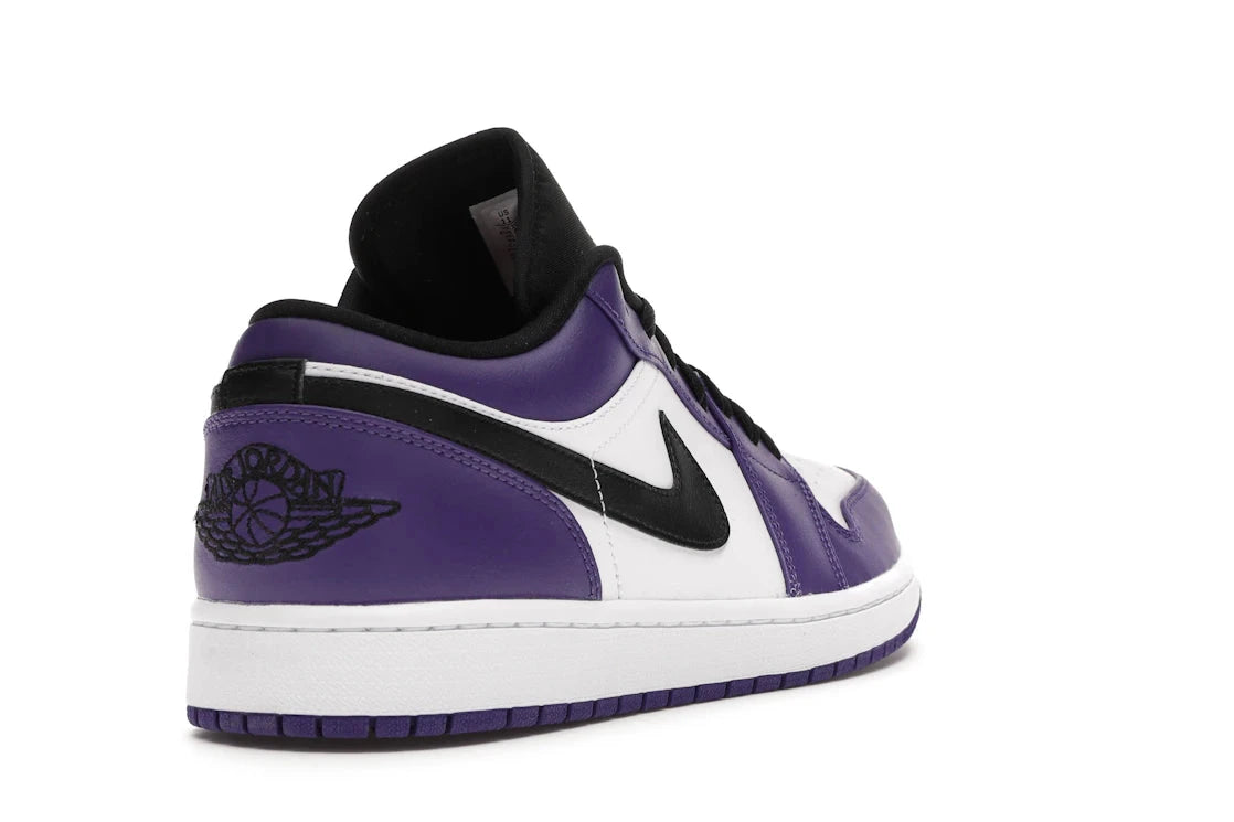 Air Jordan 1 Low Court Purple White - 553558-500