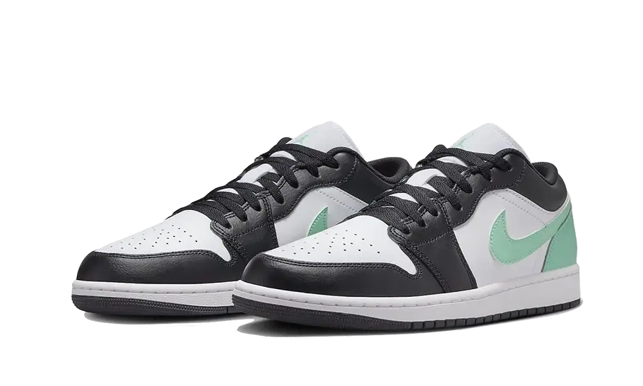 Air Jordan 1 Low Green Glow - 553558-131