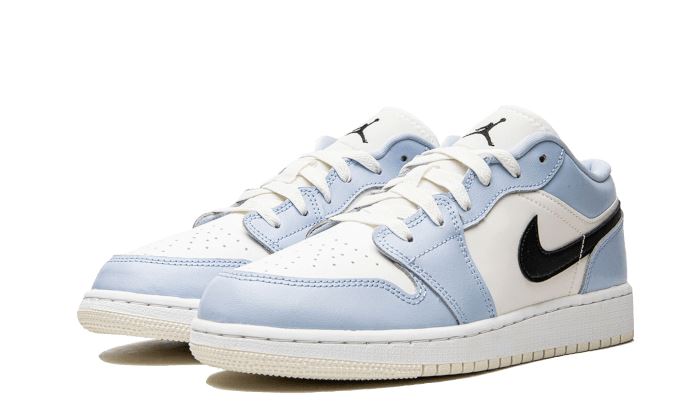 Air Jordan 1 Low Ice Blue Black – limitierter Sneaker bei Shade Studios