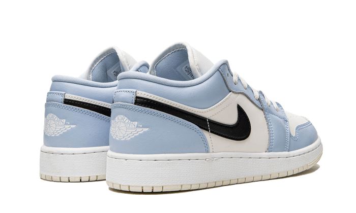 Air Jordan 1 Low Ice Blue Black - 554723-401