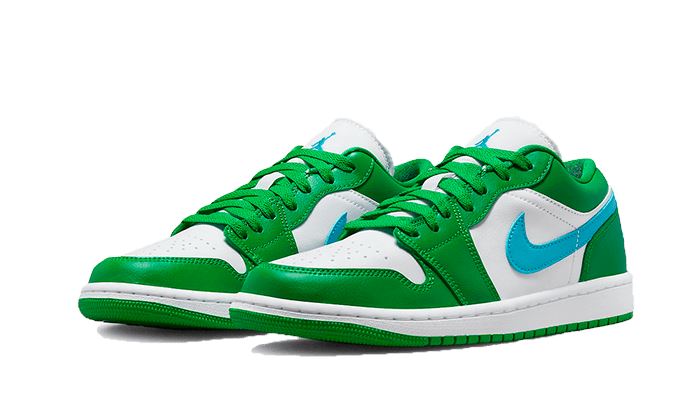 Air Jordan 1 Low Lucky Green Aquatone - DC0774-304