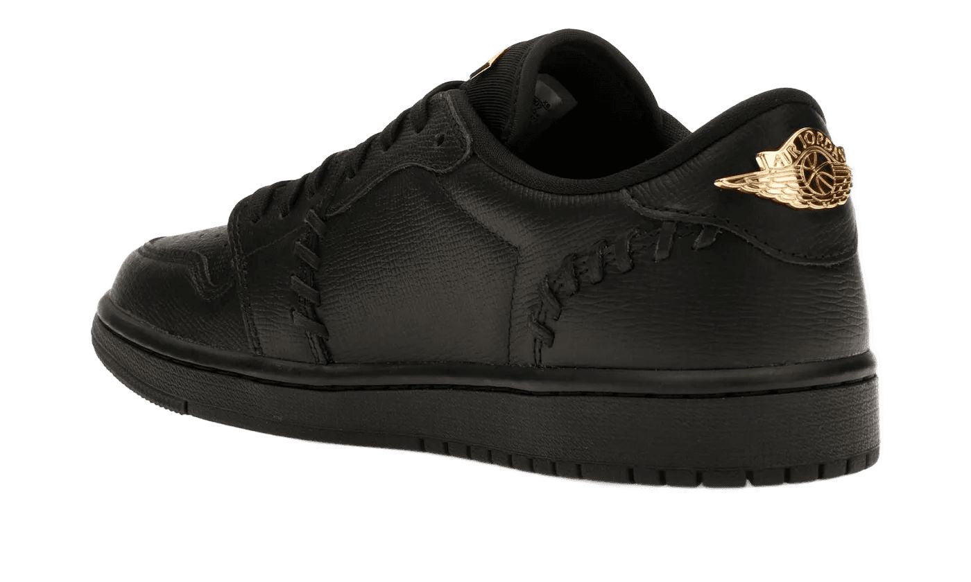 Air Jordan 1 Low Method of Make Black Metallic Gold