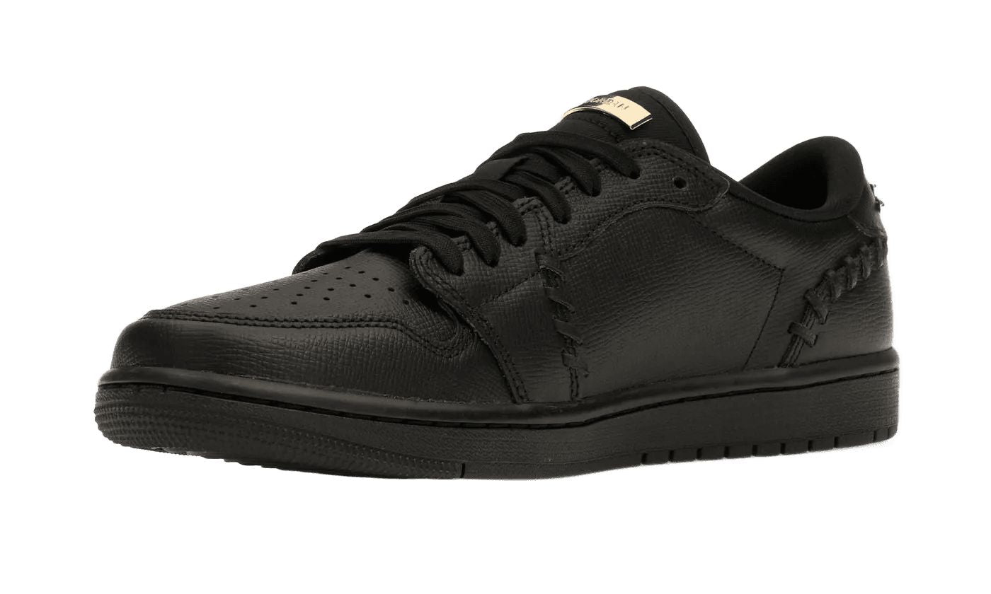 Air Jordan 1 Low Method of Make Black Metallic Gold