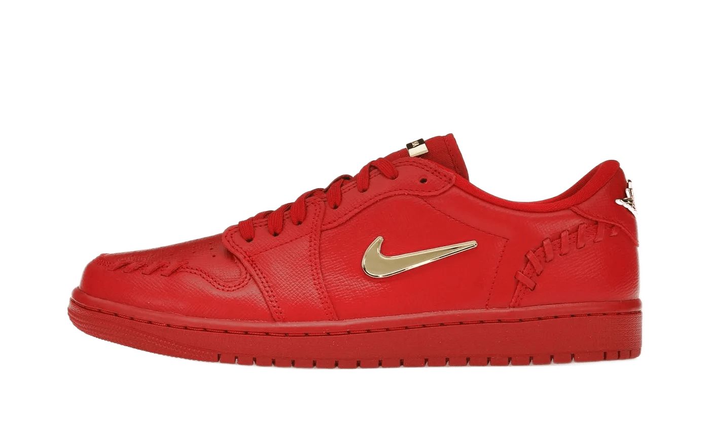 Air Jordan 1 Low Method of Make Gym Red Metallic Gold