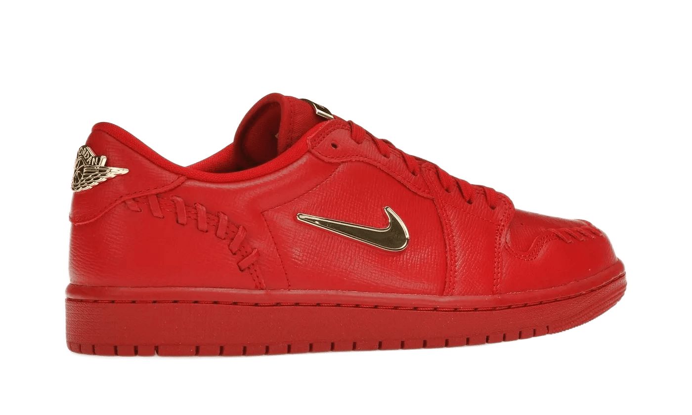 Air Jordan 1 Low Method of Make Gym Red Metallic Gold