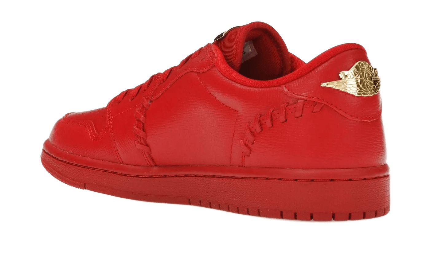 Air Jordan 1 Low Method of Make Gym Red Metallic Gold