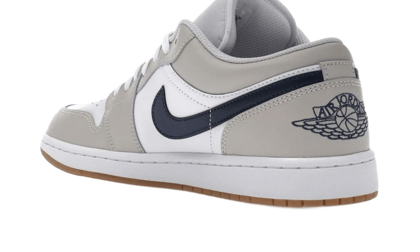 Air Jordan 1 Low Midnight Navy Neutral Grey