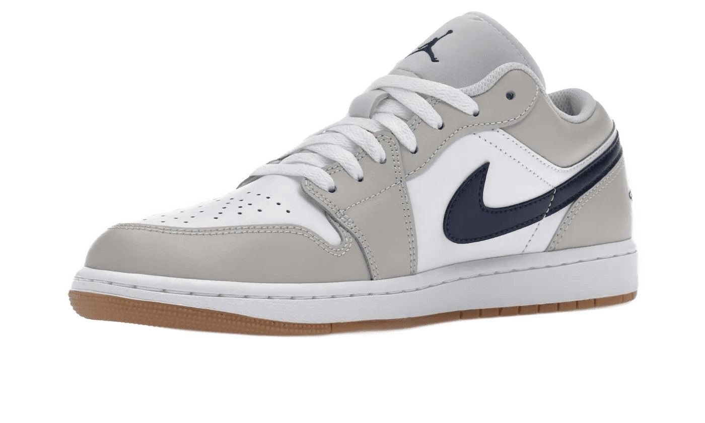 Air Jordan 1 Low Midnight Navy Neutral Grey