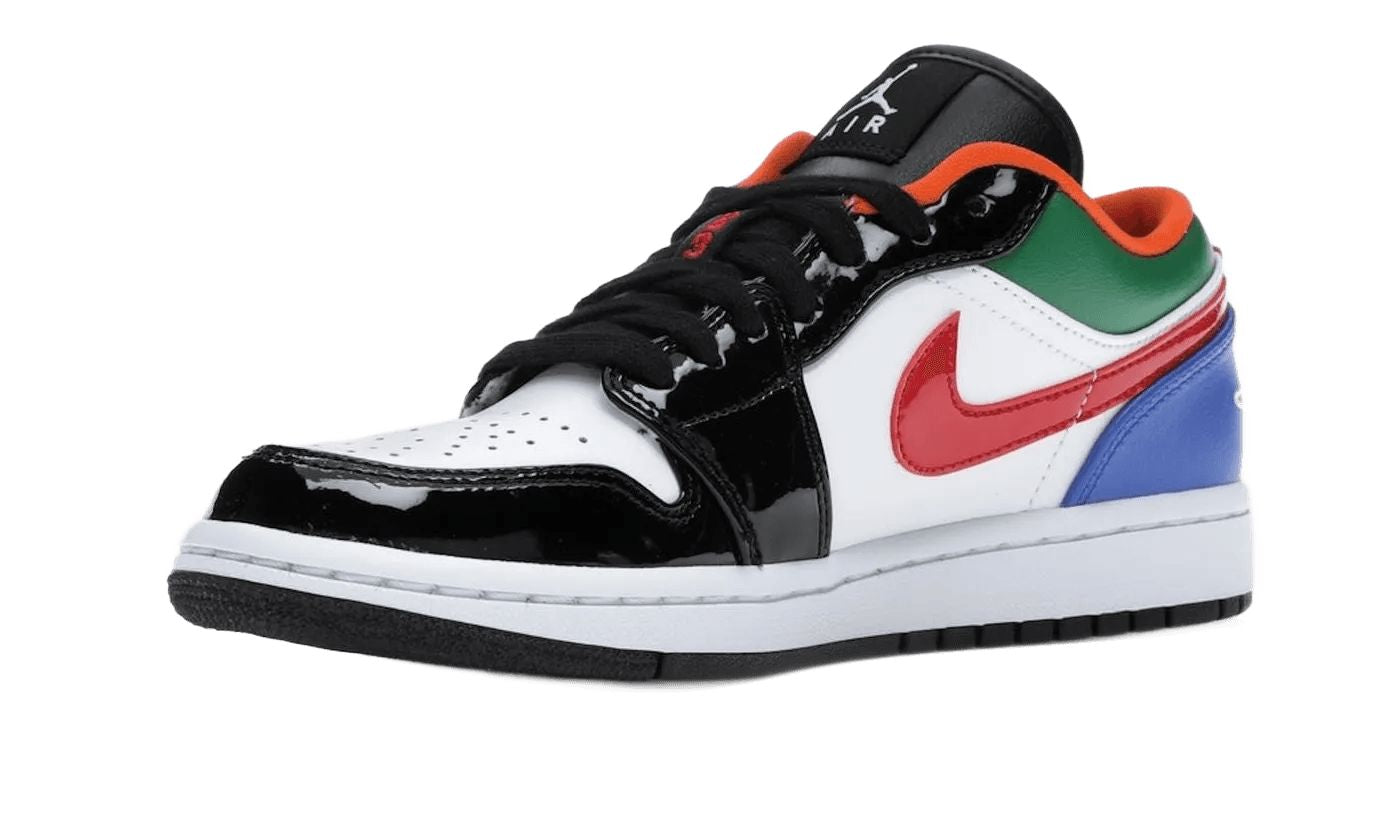 Air Jordan 1 Low Multi-Color Black Toe