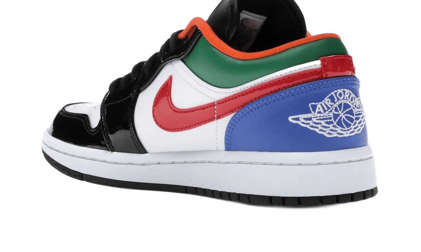 Air Jordan 1 Low Multi-Color Black Toe