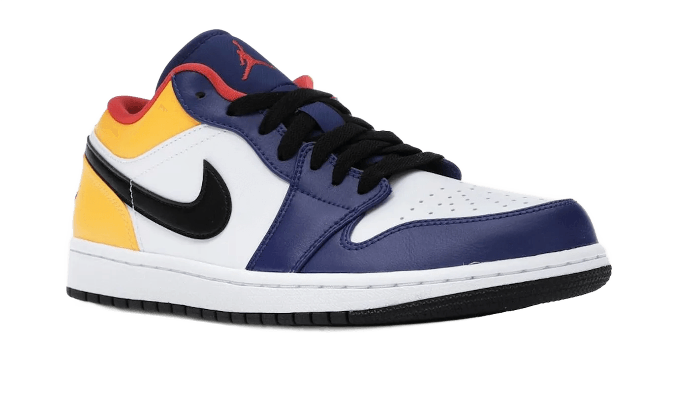 Air Jordan 1 Low Royal Yellow - 553558-123