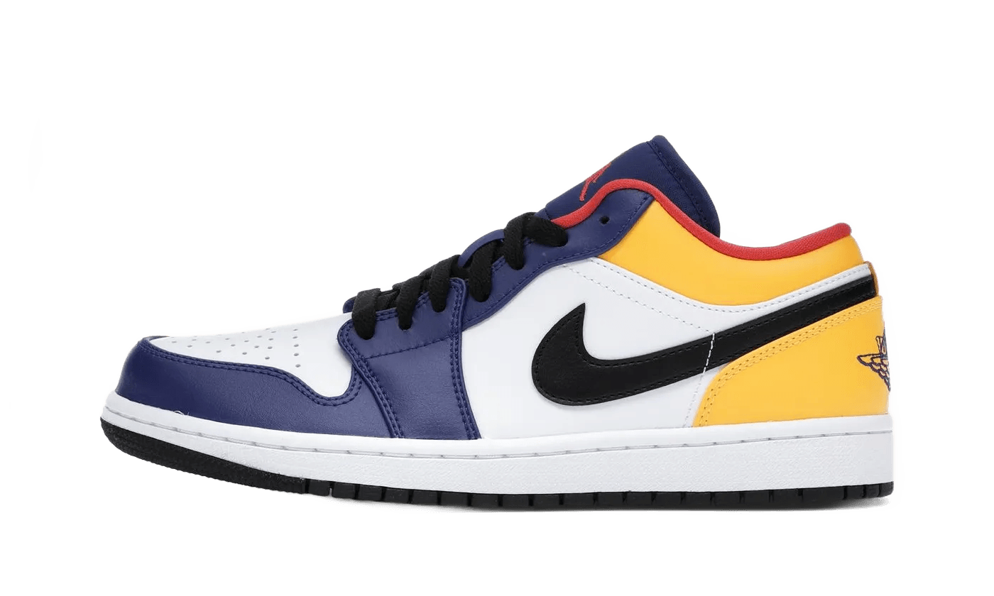 Air Jordan 1 Low Royal Yellow - 553558-123