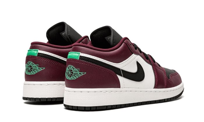 Air Jordan 1 Low SE Dark Beetroot Black Roma Green - DM0589-635