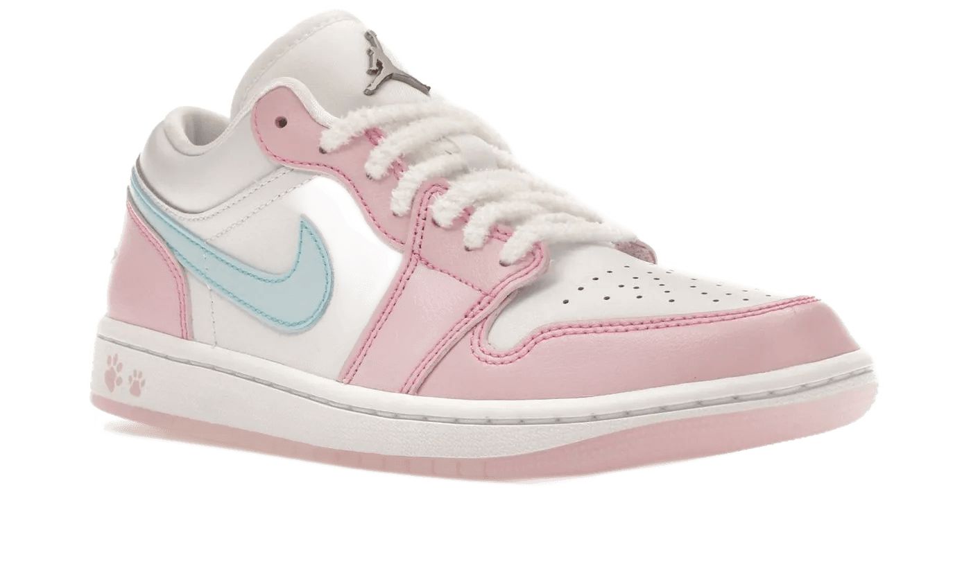 Air Jordan 1 Low SE Paw Print Pink Foam