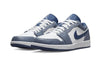 Air Jordan 1 Low Steel Blue - 553558-414