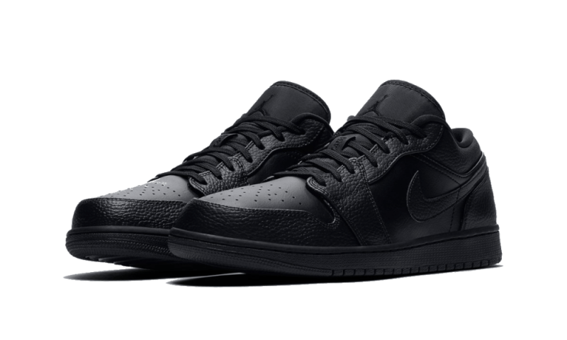 Air Jordan 1 Low Triple Black - 553558-091