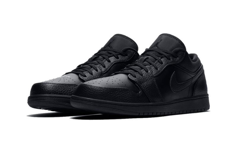 Air Jordan 1 Low Triple Black - 553558-091