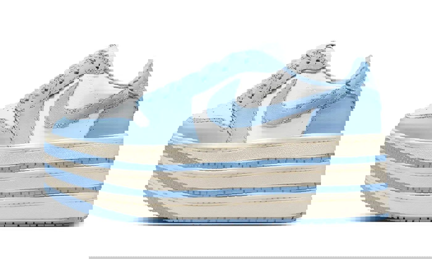 Air Jordan 1 Low Triple Stack Psychic Blue White