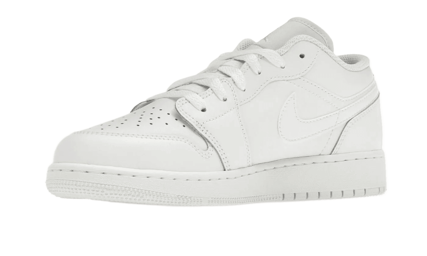 Air Jordan 1 Low Triple White (2023) - 553560-136