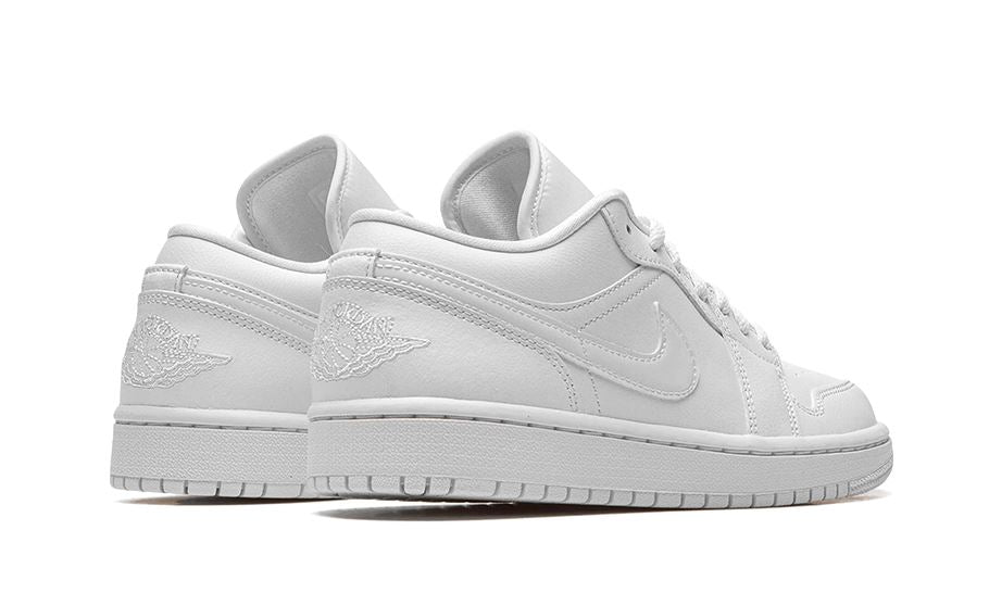 Air Jordan 1 Low Triple White Patent Swoosh (2022) - DV0990-111