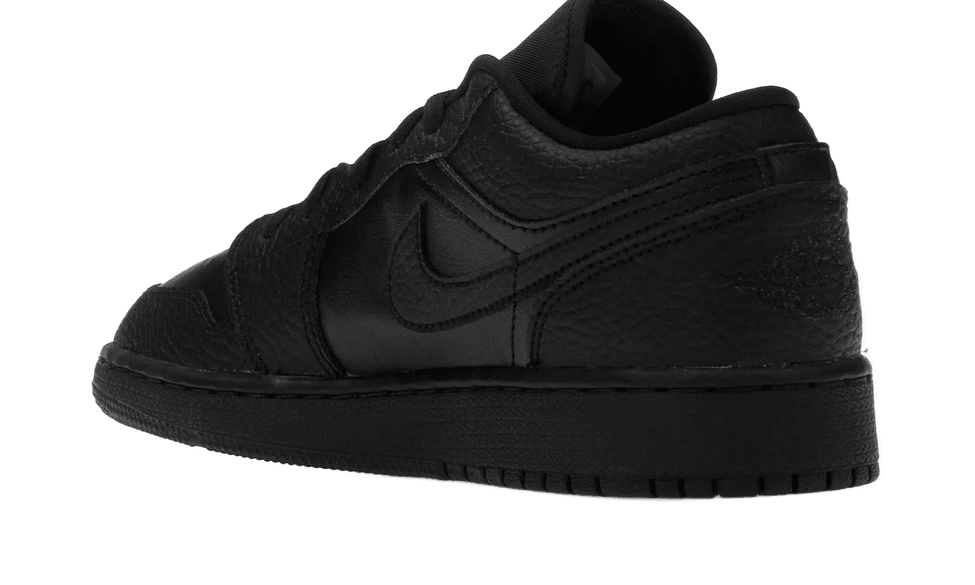Air Jordan 1 Low Tumbled Leather Black – limitierter Sneaker bei Shade Studios