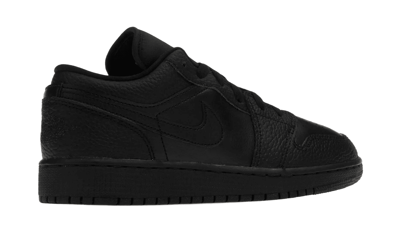 Air Jordan 1 Low Tumbled Leather Black – limitierter Sneaker bei Shade Studios