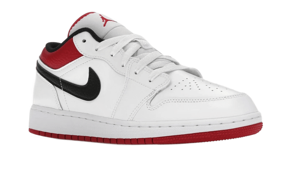 Air Jordan 1 Low White Gym Red - 553560-118