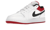 Air Jordan 1 Low White Gym Red - 553560-118