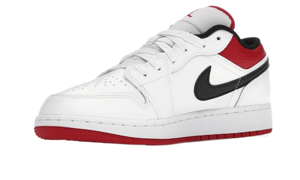 Air Jordan 1 Low White Gym Red - 553560-118