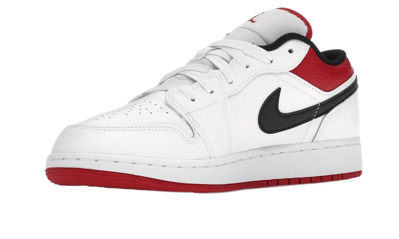 Air Jordan 1 Low White Gym Red – limitierter Sneaker bei Shade Studios