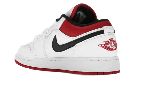 Air Jordan 1 Low White Gym Red - 553560-118