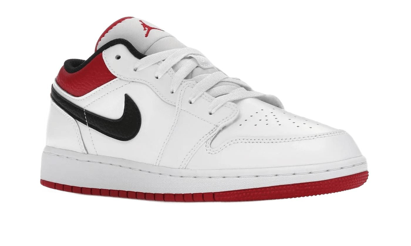 Air Jordan 1 Low White Gym Red – limitierter Sneaker bei Shade Studios