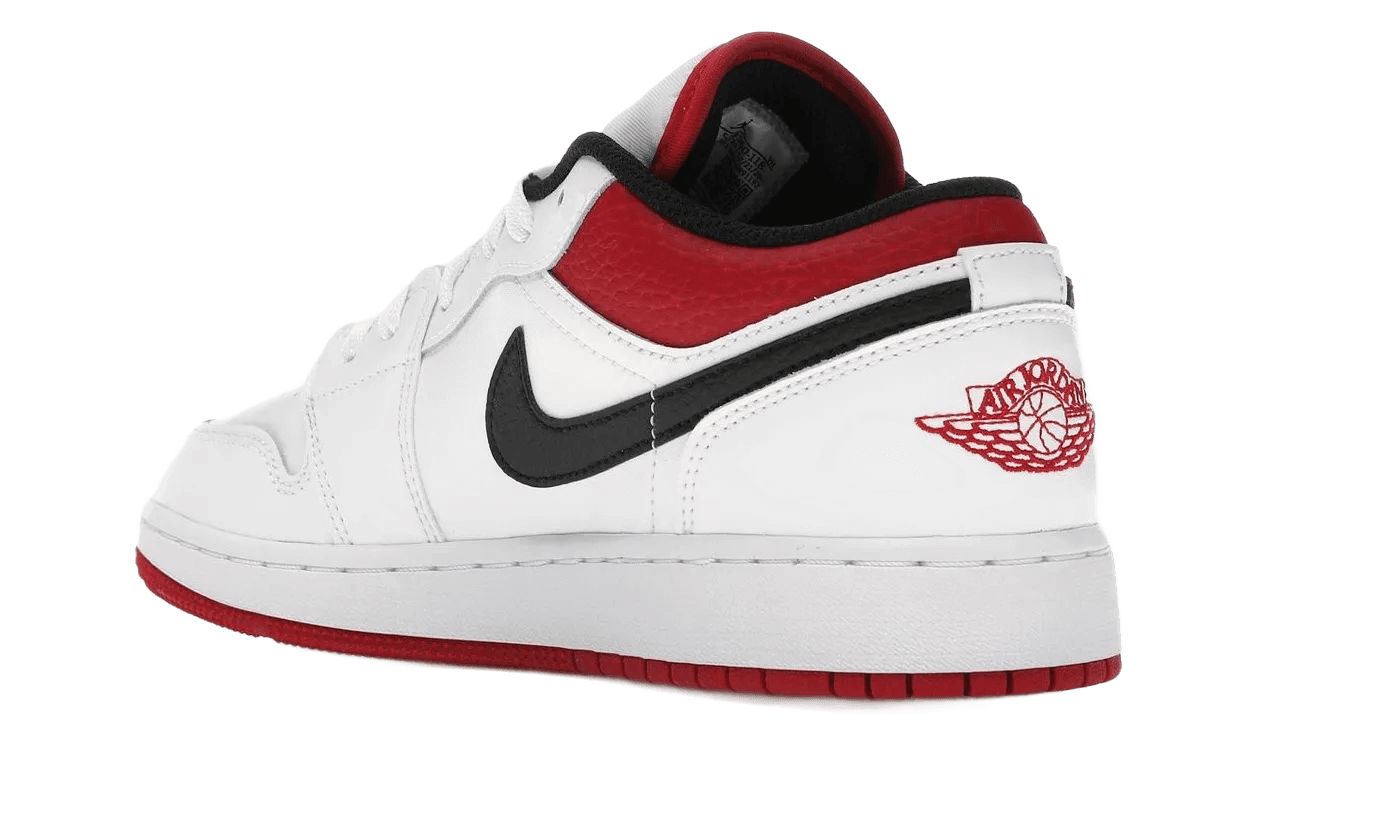 Air Jordan 1 Low White Gym Red – limitierter Sneaker bei Shade Studios