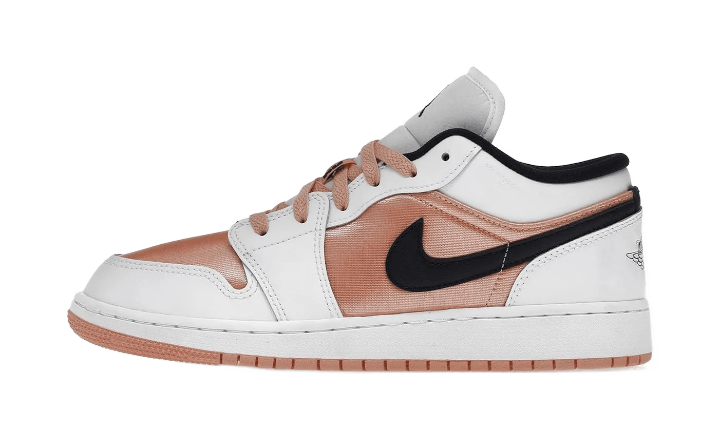 Air Jordan 1 Low White Light Madder Root - DM8960-801