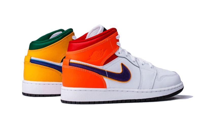 Air Jordan 1 Mid Alternate Multi-Color - 554725-128